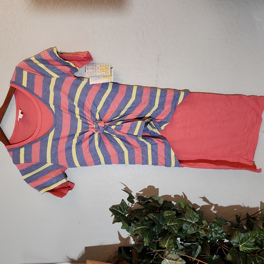 Lularoe Julia Dress and Classic T XXS